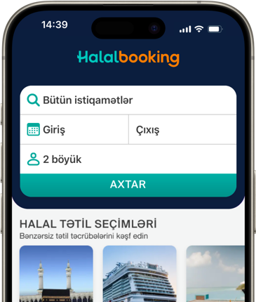 Halalbooking tətbiqi